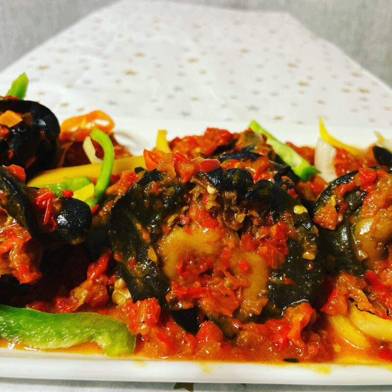 Peppered snails x serves 4 (8 pieces)